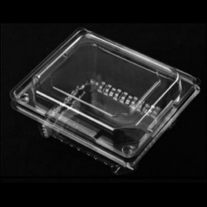 Fruktlåda med lock (utan hål) 135*115*63 mm hgf-250g